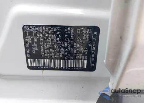 2021 Nissan Rogue Platinum Intelligent Awd z USA, uszkodzony, nr VIN JN8AT3DD7MW305416